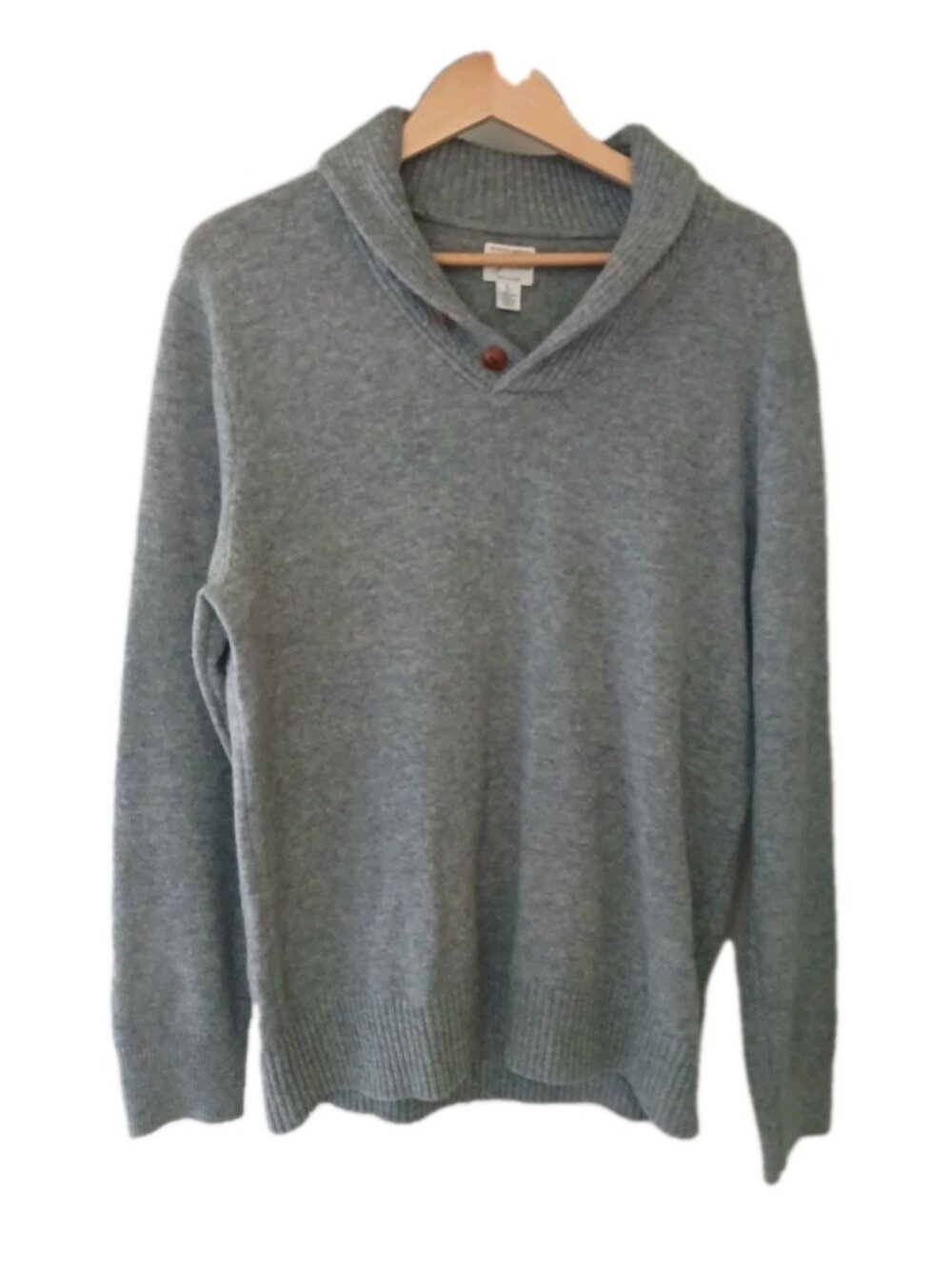 J. Crew Rugged Merino Shawl Collar Sweater